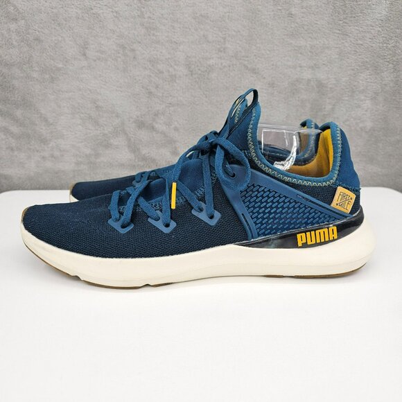 Puma x First Mile Mens Pure XT Utility Training Shoes 11.5 Blue Yellow 195198-02 - Picture 9 of 14
